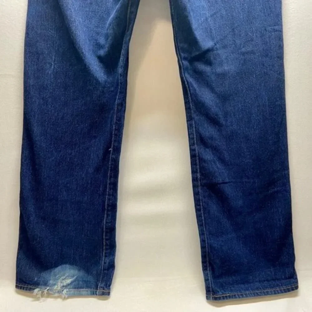 Levi's 501 Jeans Men's (36x30 Tag) Blue Straight Reg Button Fly Jean (35x29 Fit)
